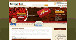 Desktop Screenshot of cajungrocer.com